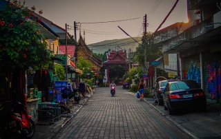 tajlandia chiang mai skuter centrum
