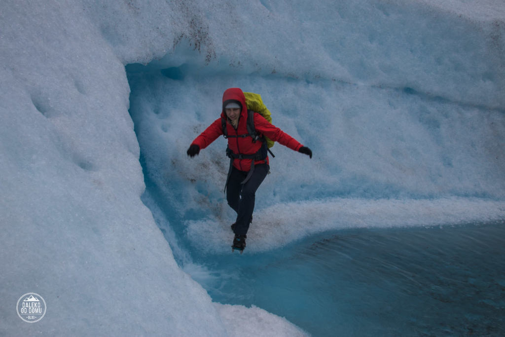 argentyna lodowiec perito moreno trekking big ice skok