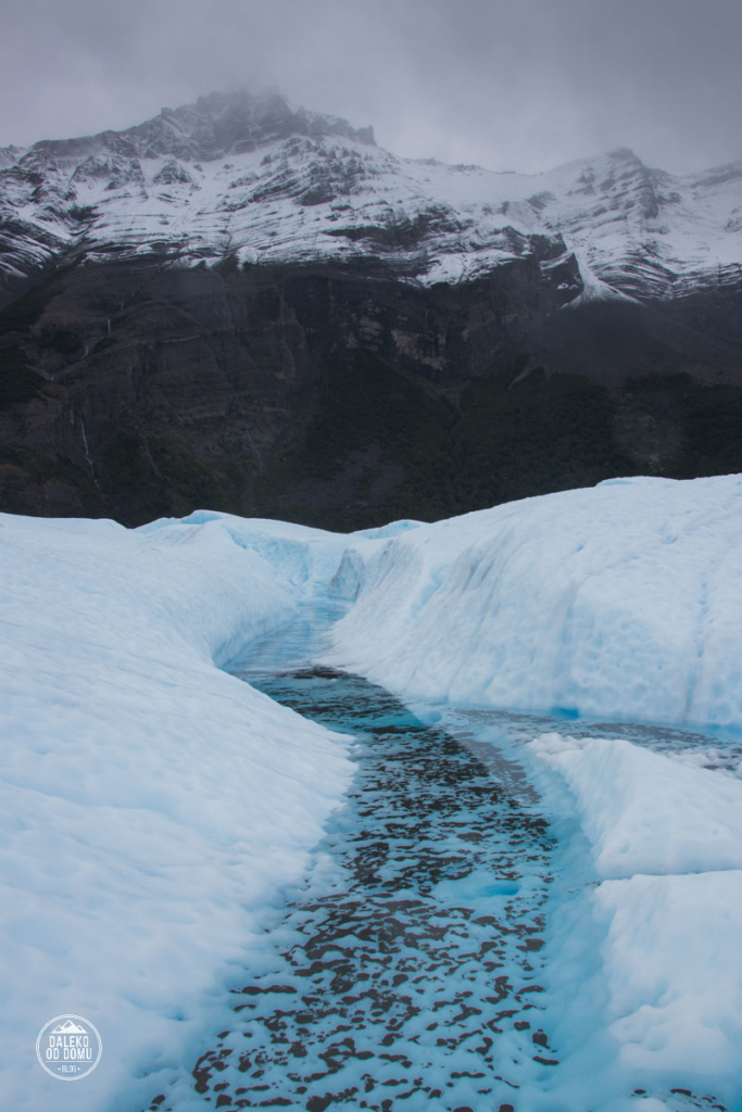 argentyna lodowiec perito moreno trekking big ice woda