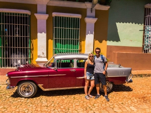 klasyczne amerykanskie samochody trinidad kuba
