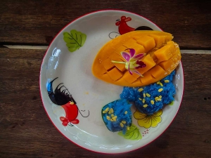 tajlandia chiang mai thai farm cooking school nauka gotowania kleisty ryz z mango