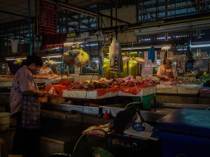 tajlandia chiang mai thai farm cooking school ruamchook market nauka gotowania stragany