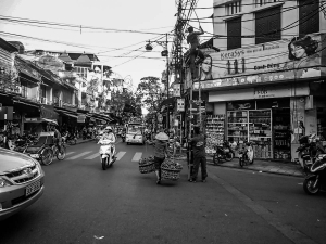 wietnam vietnam hanoi ulica