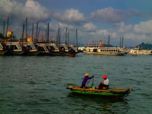 wietnam vietnam zatoka ha long łódź