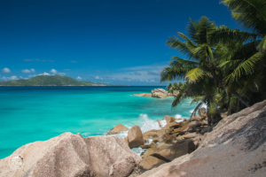 seszele seychelles la digue rajskie widoki palmy
