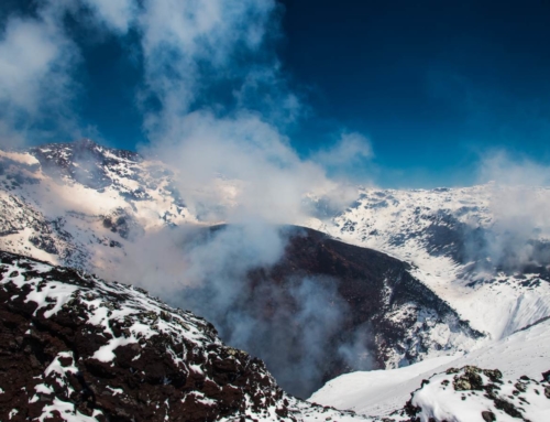 Trekking na wulkan Villarrica w Chile